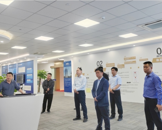 安徽宿州市埇橋區領(lǐng)導一行參觀(guān)調研遠望信息